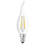 Ledvance Classic LED E14 Kaars Filament Helder 4W 470lm - 827 Zeer Warm Wit | Vervangt 40W