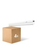 Voordeelpak 4x Ledvance LED Montagebalk Linear Compact Schakelaar 14W 1400lm - 830 Warm Wit | 120cm