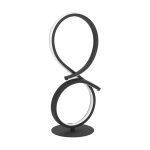 Eglo Tafellamp Serpins Aluminium Staal Zwart 11.4W 1400lm - 830 Warm Wit | IP20