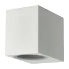 D'Lite Wandlamp Vrebos Aluminium Wit | IP56 - Geschikt Voor 1x GU10 