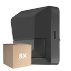Voordeelpak 8x Ledvance Sensor Wand Donker Grijs| 180D